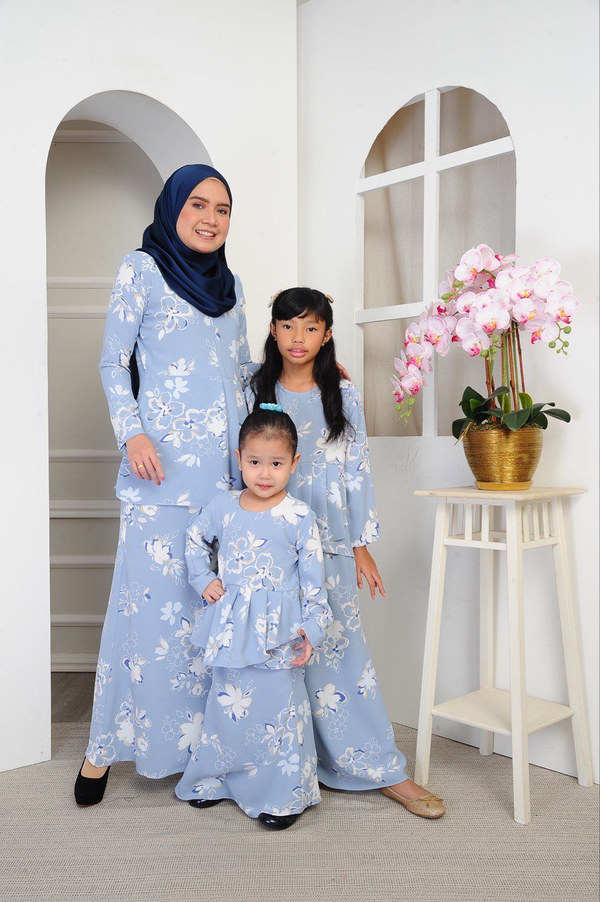 blue family 4 (KIDS) KATRINA KURUNG -DUSTY BLUE - Image 5