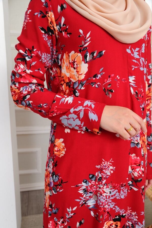 (ADULT) NELISSA KURUNG -CRIMSON RED