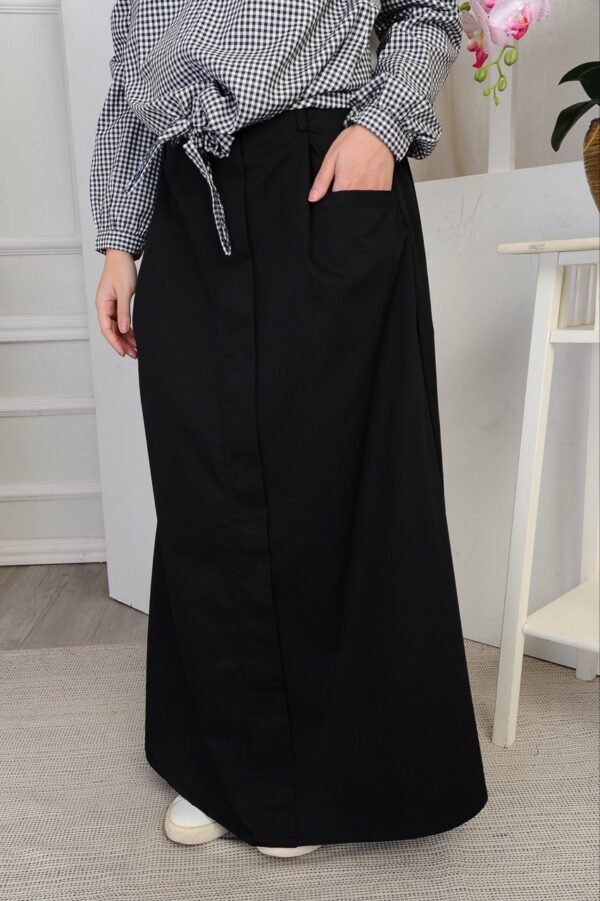 (ADULT) JANE TOP & SKIRT -BLACK