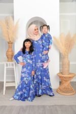 (KIDS) NELISSA KURUNG -CORNFLOWER BLUE - Image 8