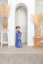 (KIDS) NELISSA KURUNG -CORNFLOWER BLUE - Image 5