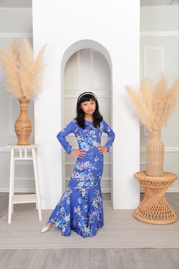 (KIDS) NELISSA KURUNG -CORNFLOWER BLUE