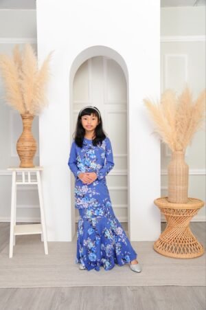 (KIDS) NELISSA KURUNG -CORNFLOWER BLUE
