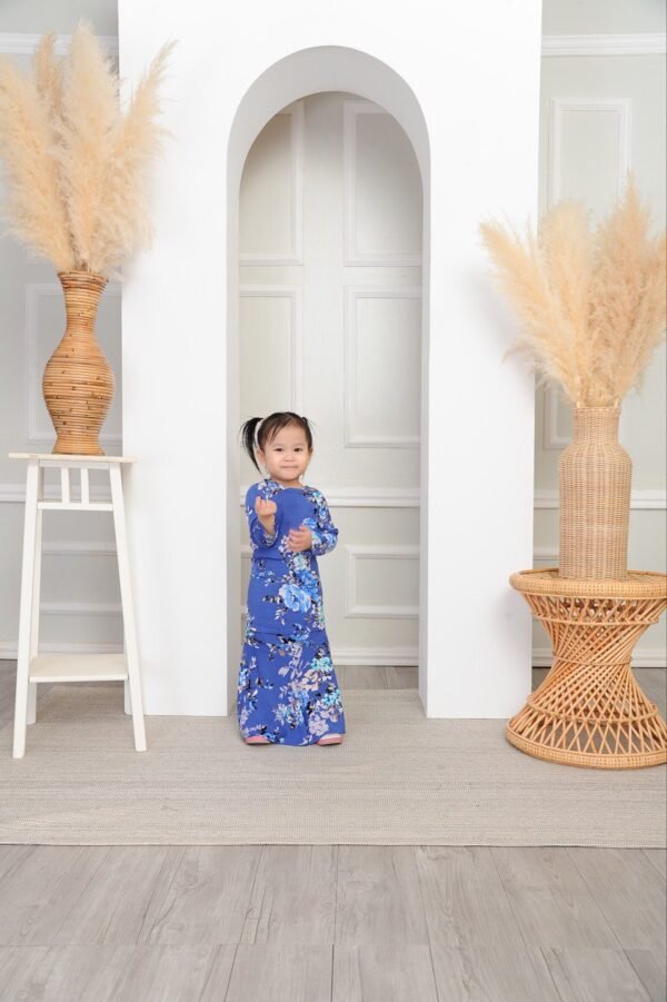 (KIDS) NELISSA KURUNG -CORNFLOWER BLUE