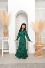 (KIDS) NELISSA KURUNG -EMERALD GREEN - Image 3