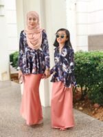 (KIDS) TIARA KEBAYA PEPLUM -BLACK