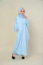 (ADULT) LILY KAFTAN -BABY BLUE