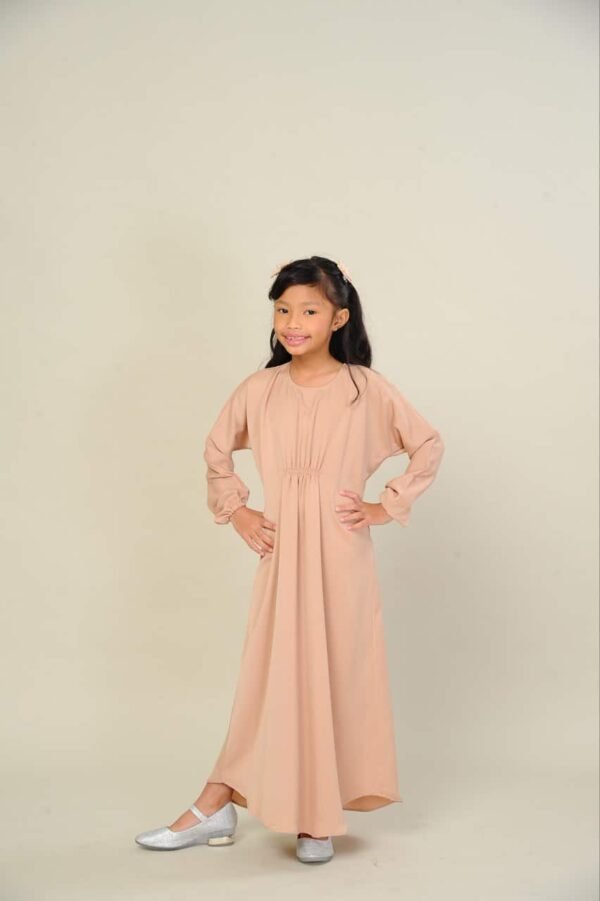 (KIDS) LILY KAFTAN -NUDE