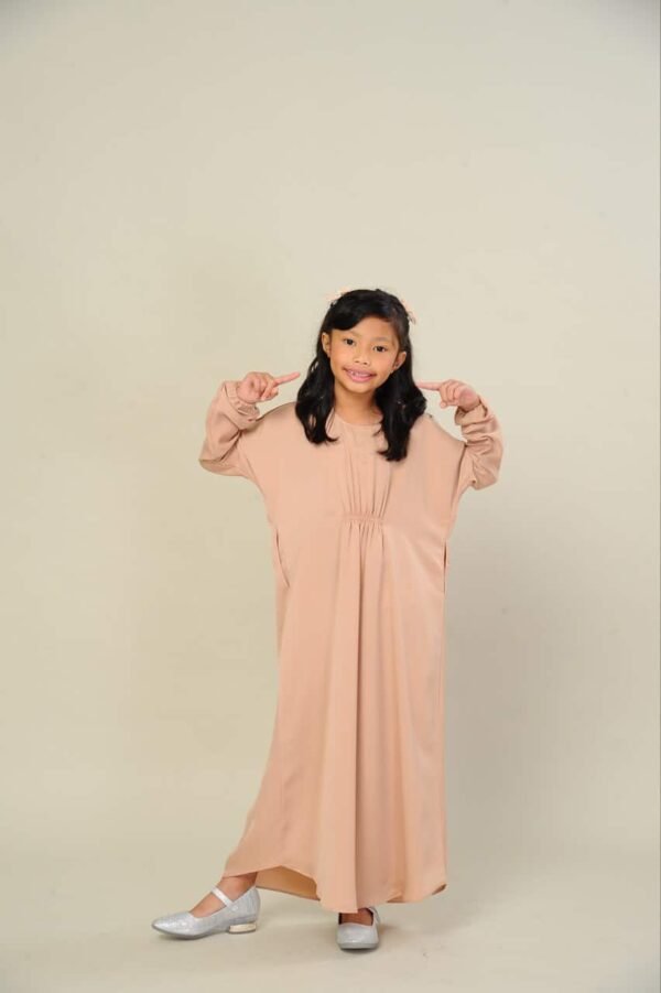 (KIDS) LILY KAFTAN -NUDE