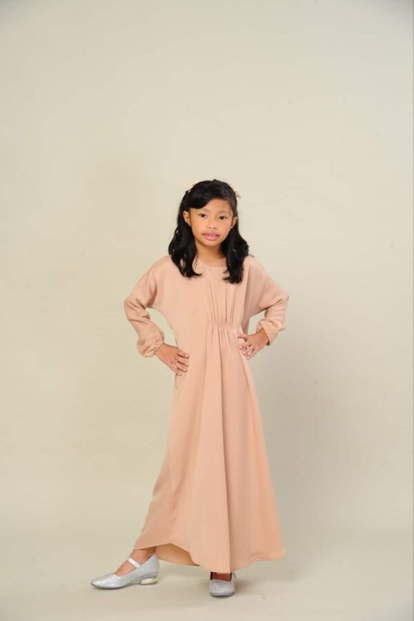 (KIDS) LILY KAFTAN -NUDE