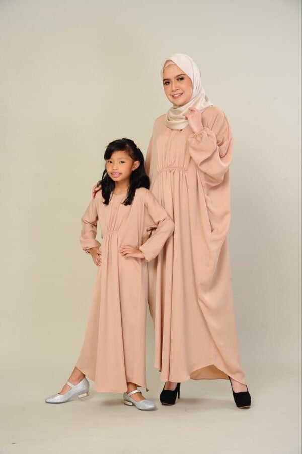 (KIDS) LILY KAFTAN -NUDE