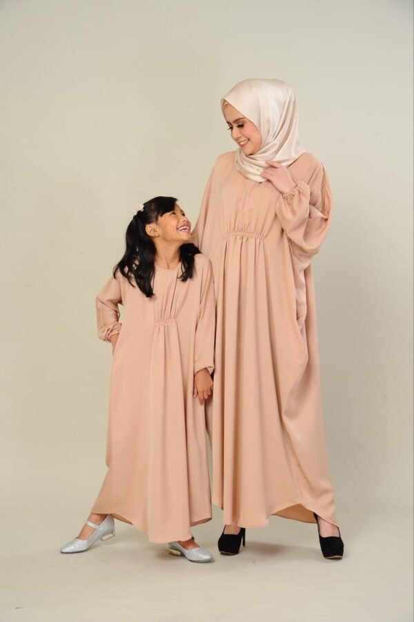 (KIDS) LILY KAFTAN -NUDE
