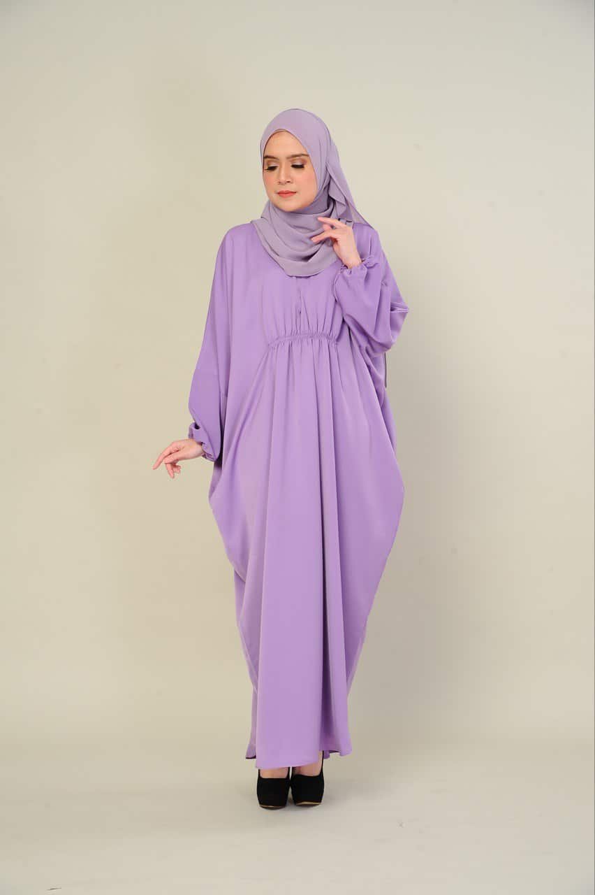 purple mom 2 (ADULT) LILY KAFTAN -PURPLE - Image 1