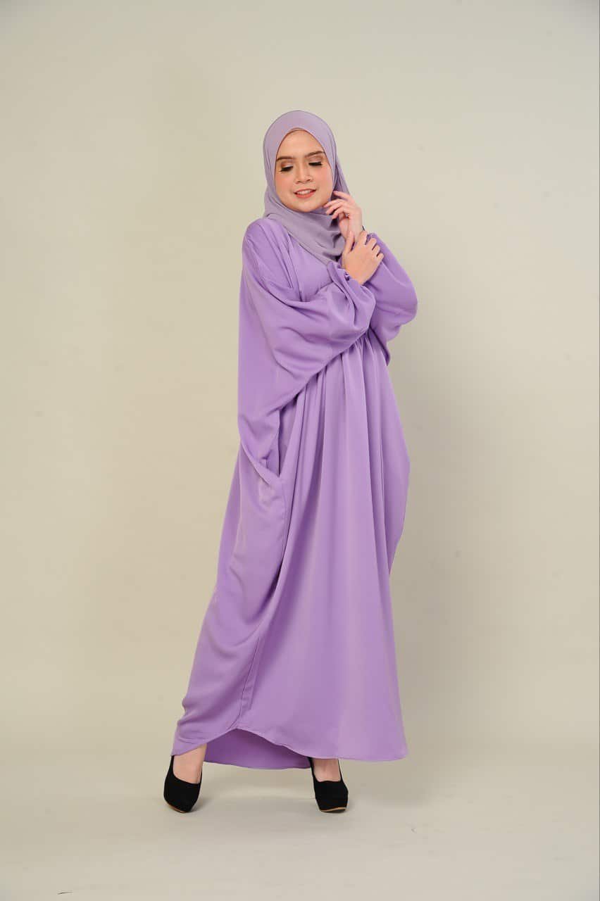 purple mom 3 (ADULT) LILY KAFTAN -PURPLE - Image 3