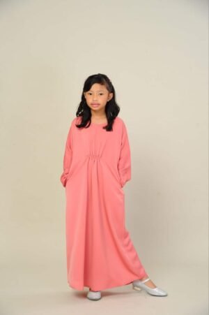 (KIDS) LILY KAFTAN -SALMON