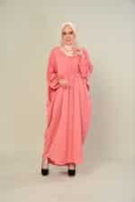 (ADULT) LILY KAFTAN -SALMON - Image 2