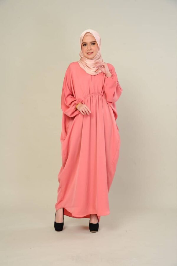 (ADULT) LILY KAFTAN -SALMON