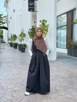 (ADULT) CALA PINAFORE -BLACK