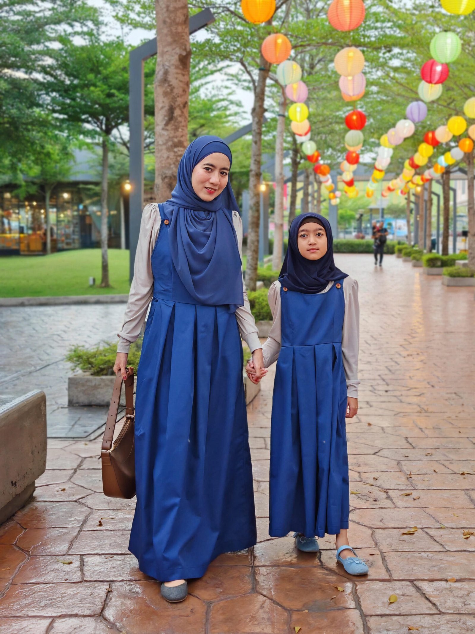 Blue Pair 4 (ADULT) CALA PINAFORE -BLUE - Image 7