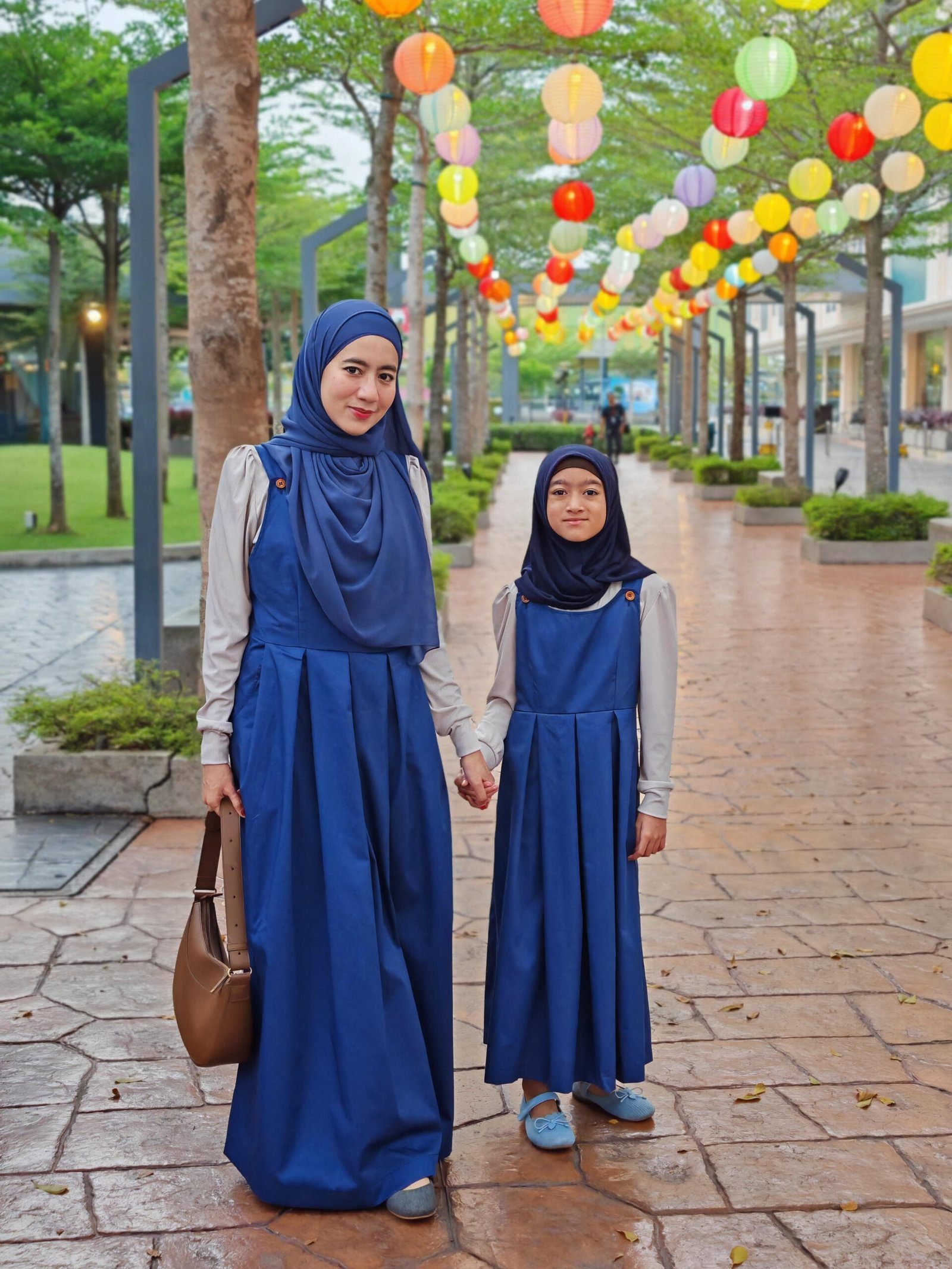 Blue Pair 5 (KIDS) CALA PINAFORE -BLUE - Image 6