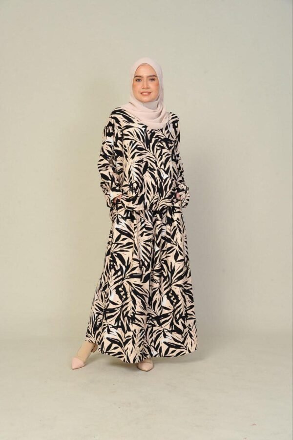 (ADULT) NELLY TOP & SKIRT -IVORY