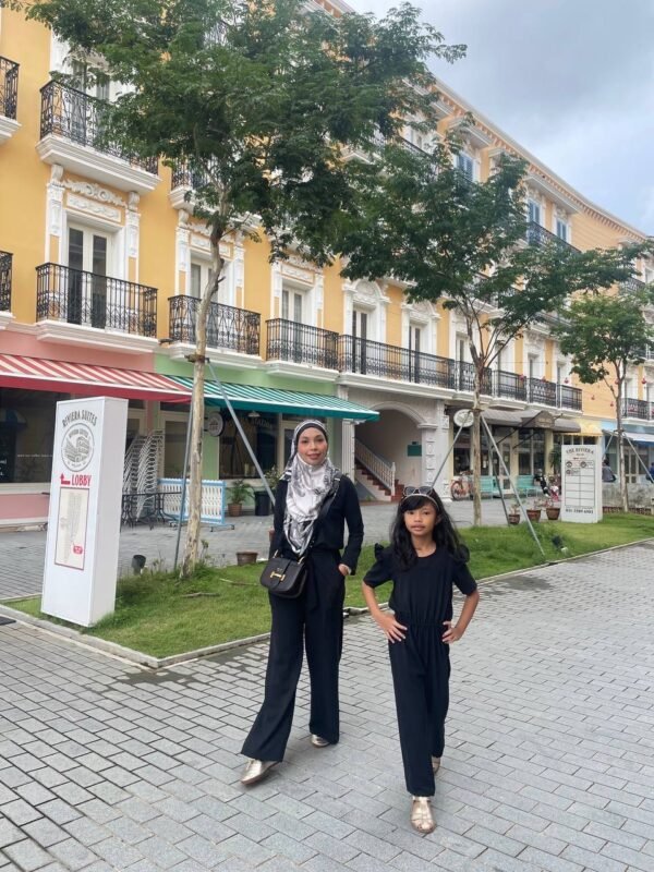 (KIDS) AMBER JUMPSUIT -BLACK