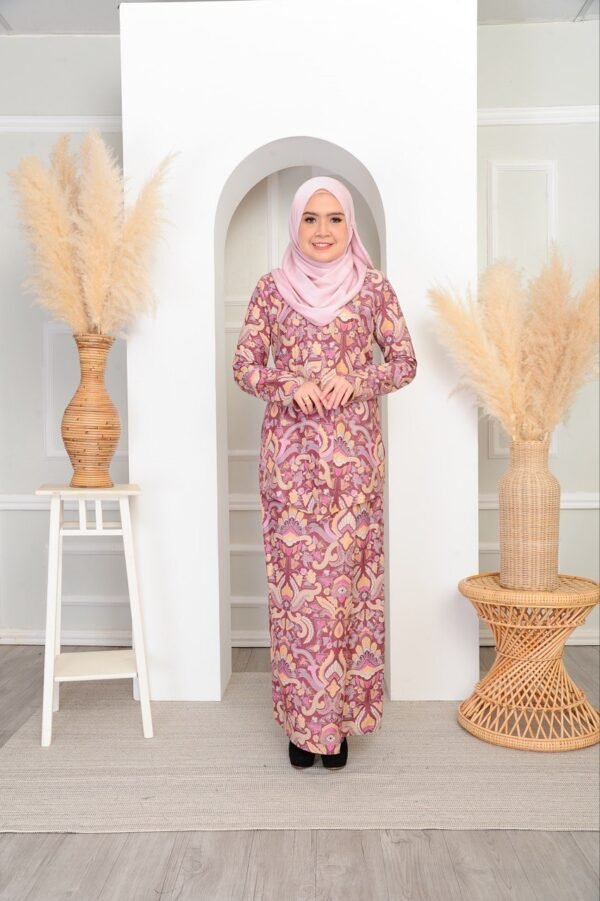 (ADULT) SEROJA KEBAYA -DUSTY PURPLE