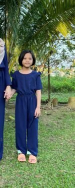 (KIDS) AMBER JUMPSUIT -BLUE