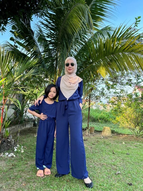 (KIDS) AMBER JUMPSUIT -BLUE