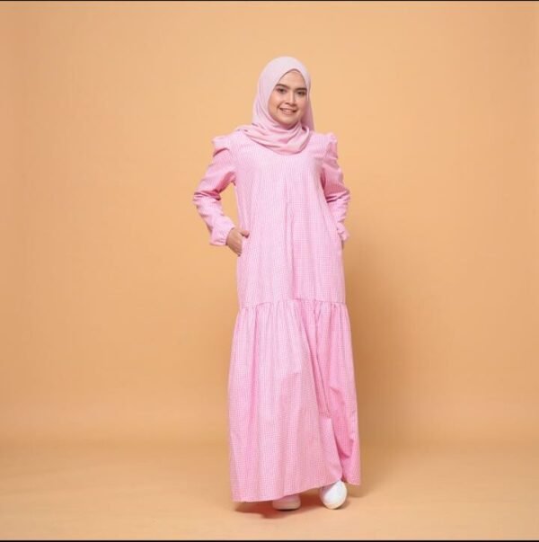 (ADULT) ERIKA DRESS -PINK