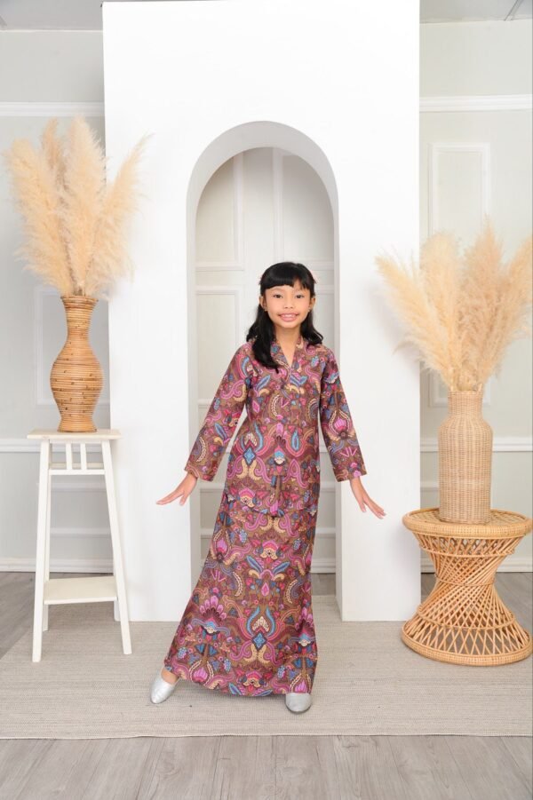 (KIDS) SEROJA KEBAYA -ORCHID PURPLE