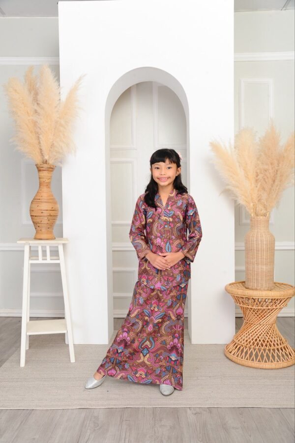 (KIDS) SEROJA KEBAYA -ORCHID PURPLE