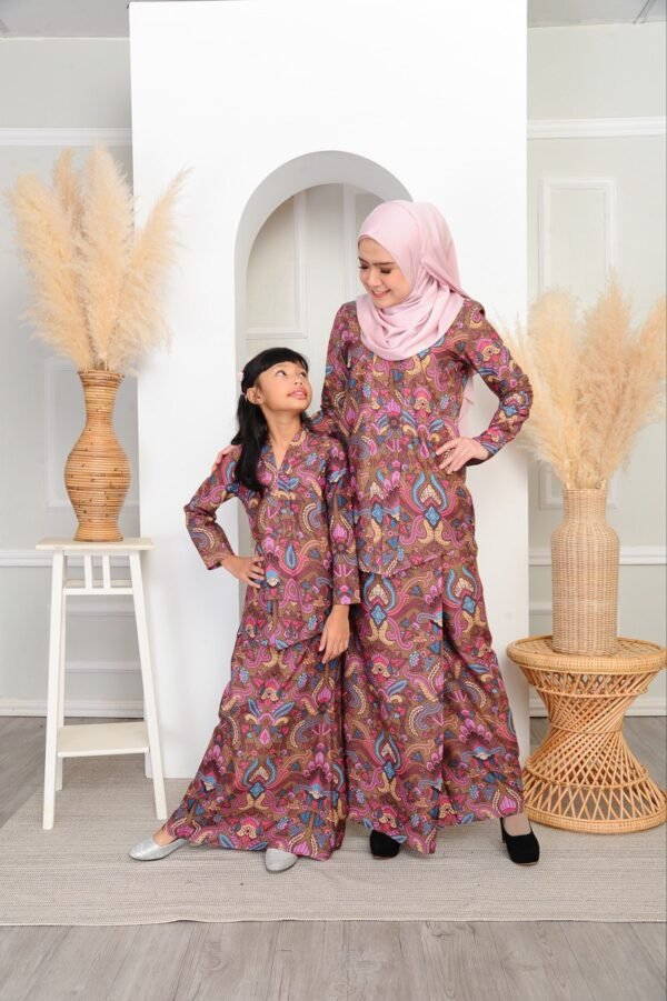 (KIDS) SEROJA KEBAYA -ORCHID PURPLE