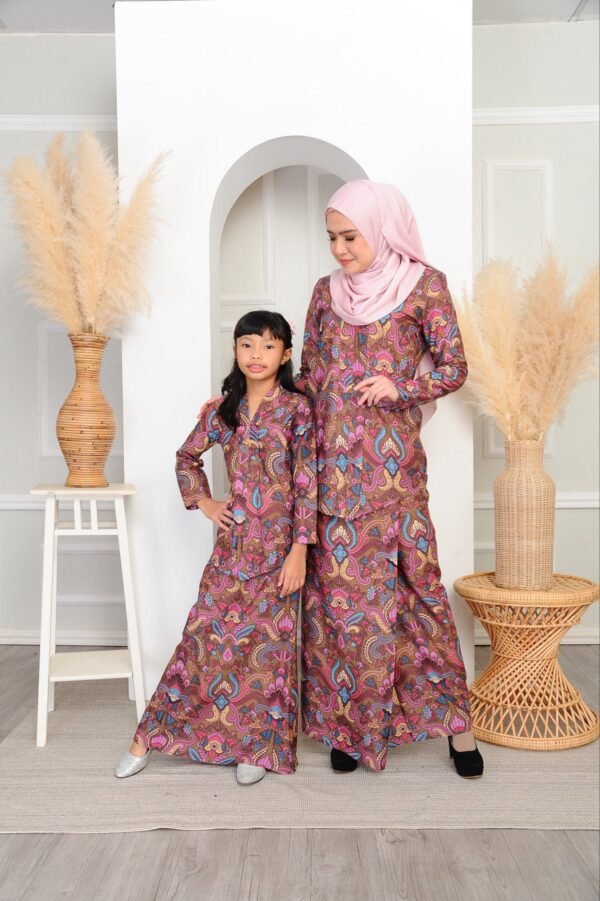 (KIDS) SEROJA KEBAYA -ORCHID PURPLE