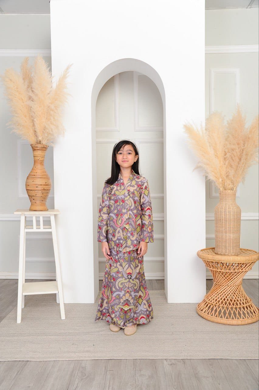 purp yam kids 2 (KIDS) SEROJA KEBAYA -YAM - Image 2