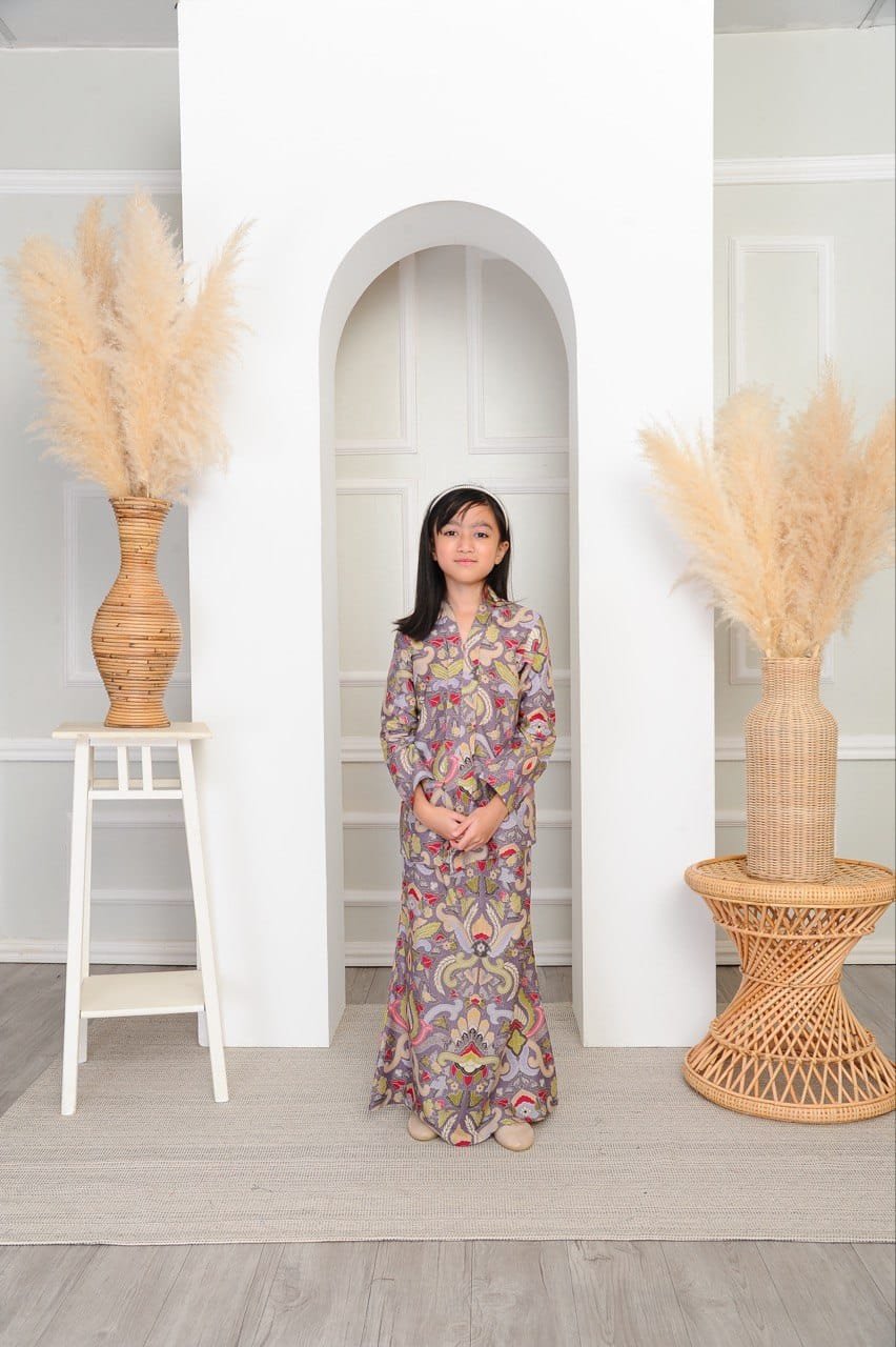 purp yam kids 3 (KIDS) SEROJA KEBAYA -YAM - Image 1