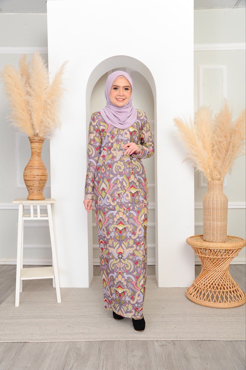 purp yam mom 2 (ADULT) SEROJA KEBAYA -YAM - Image 3