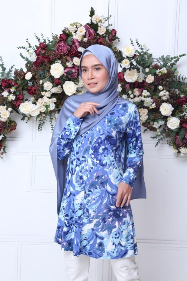 (ADULT) DEANDRA TOP -BLUE