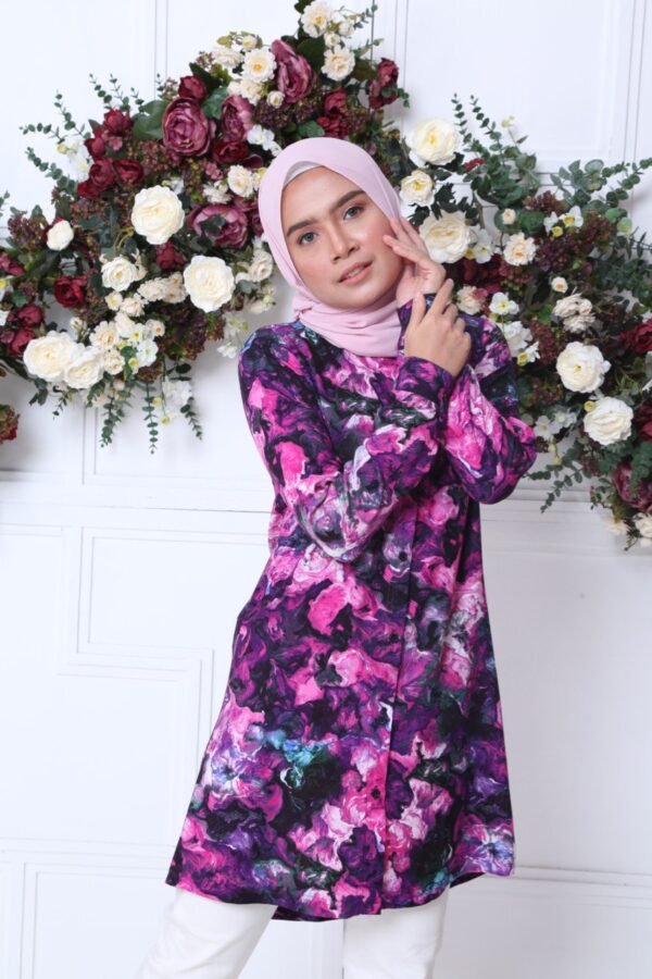 (ADULT) DEANDRA TOP -PURPLE