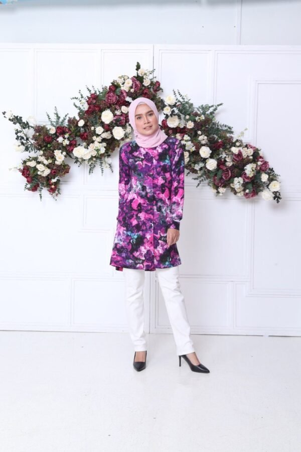 (ADULT) DEANDRA TOP -PURPLE