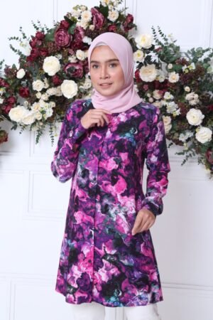 (ADULT) DEANDRA TOP -PURPLE