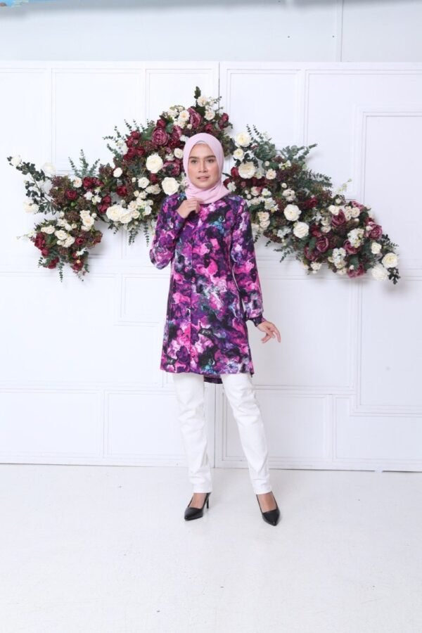 (ADULT) DEANDRA TOP -PURPLE