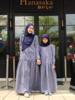 (ADULT) ERIKA DRESS -DARK NAVY (AS-IS)