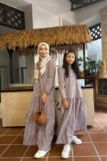 (ADULT) ERIKA DRESS -BROWN - Image 6