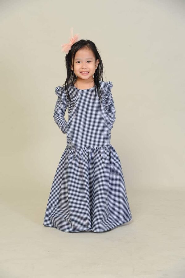 (KIDS) ERIKA DRESS -DARK NAVY