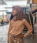 (KIDS) BREE BASIC TOP - BEIGE