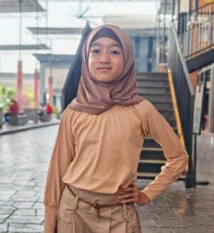 (KIDS) BREE BASIC TOP - BEIGE