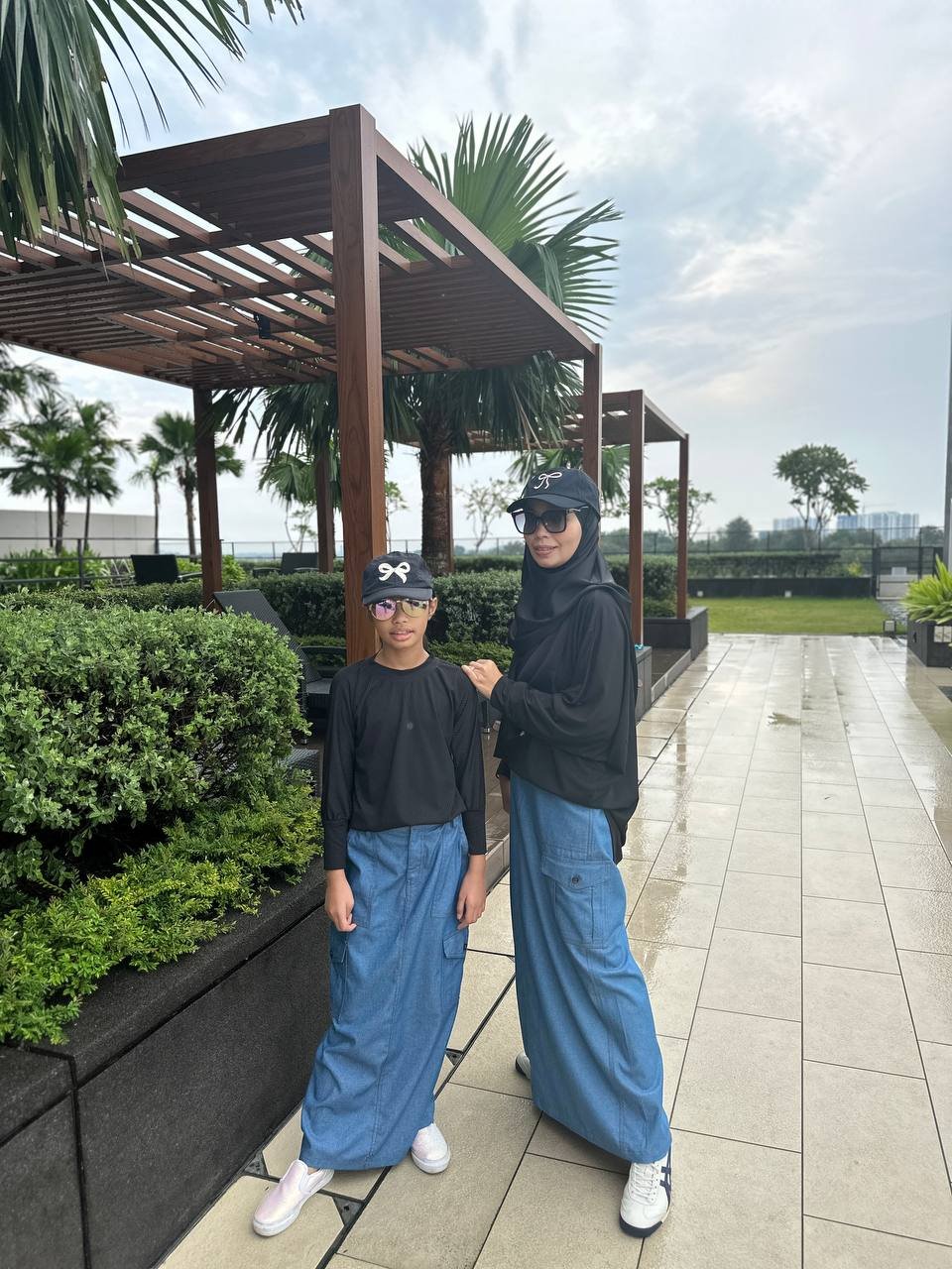 black pair 7 (KIDS) BREE BASIC TOP - BLACK - Image 6