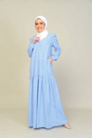 (ADULT) ERIKA DRESS -SKY BLUE