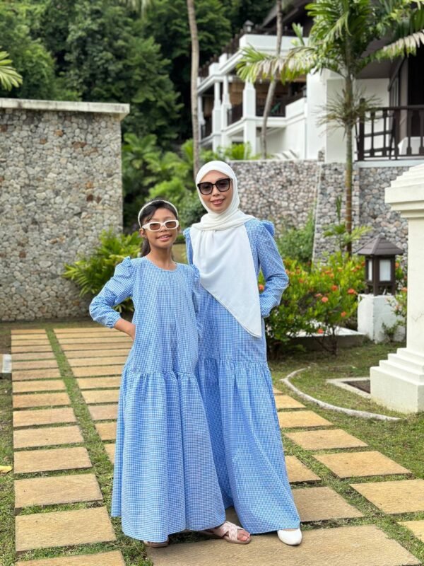 (ADULT) ERIKA DRESS -SKY BLUE